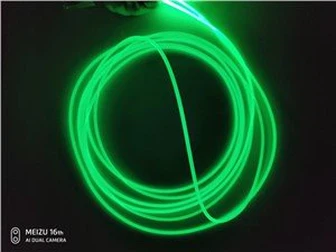 1mm hlið ljóma ljóstaug Trefjar