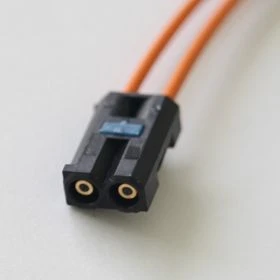 automotive MOST fiber bypass male and female fiber optic loop cable for Media Oriented System Transport (7)(001)