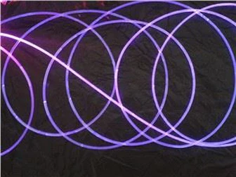 Mjúk 0.25-14mm Led hliðarljós Trefjar